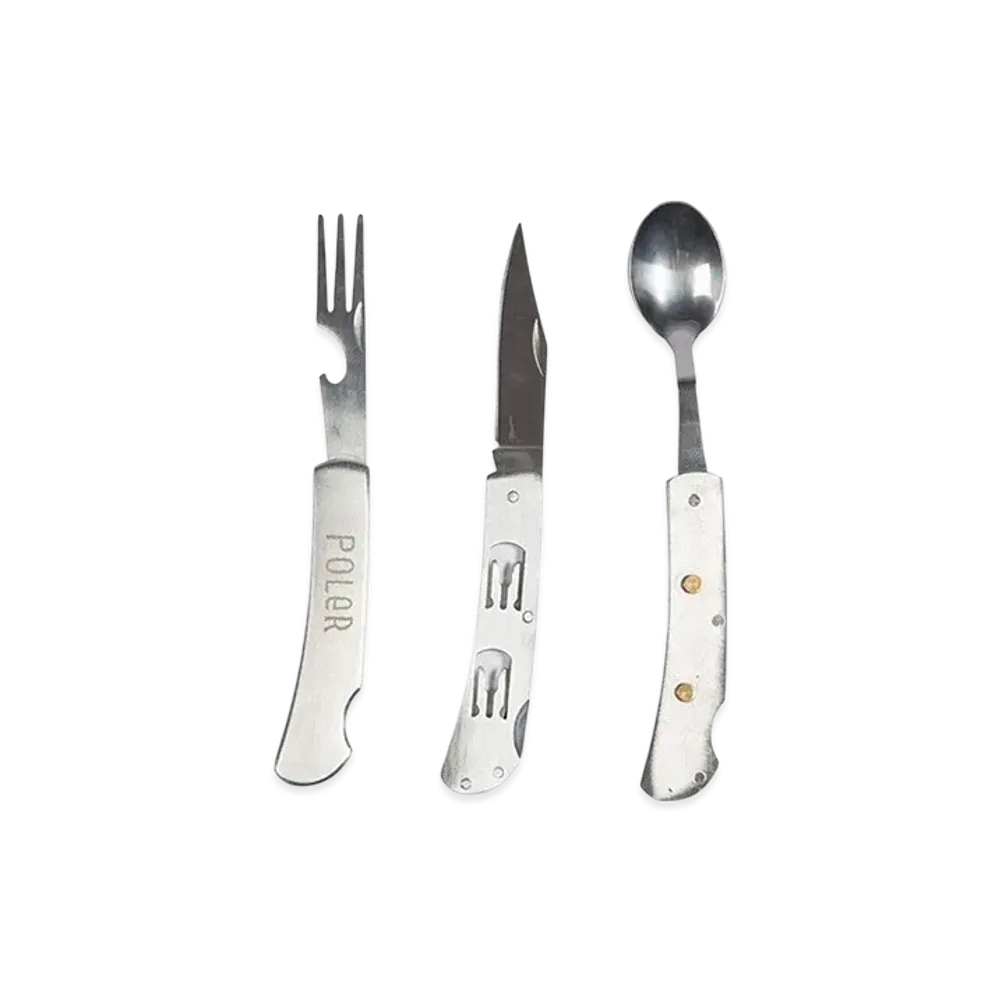 POLeR Hobo Nobo Knife "Silver"