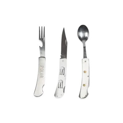 POLeR Hobo Nobo Knife "Silver"