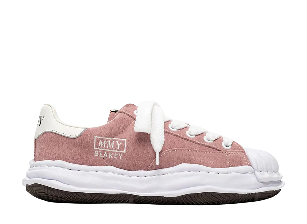 Maison MIHARA YASUHIRO BLAKEY OG Sole Suede Low-top Sneakers "Pink"