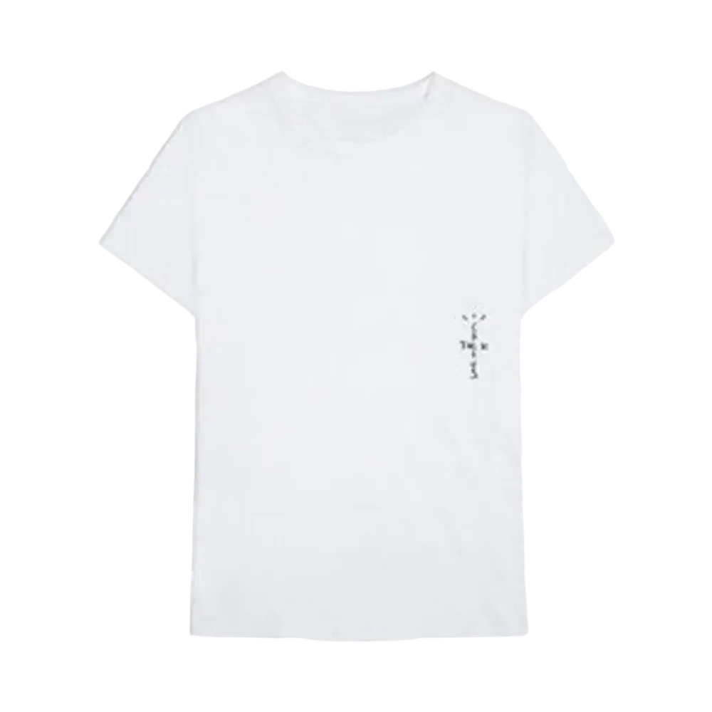 Travis Scott Cactus Jack x Nike Jordan Small Logo Cactus Jack Tee "White"