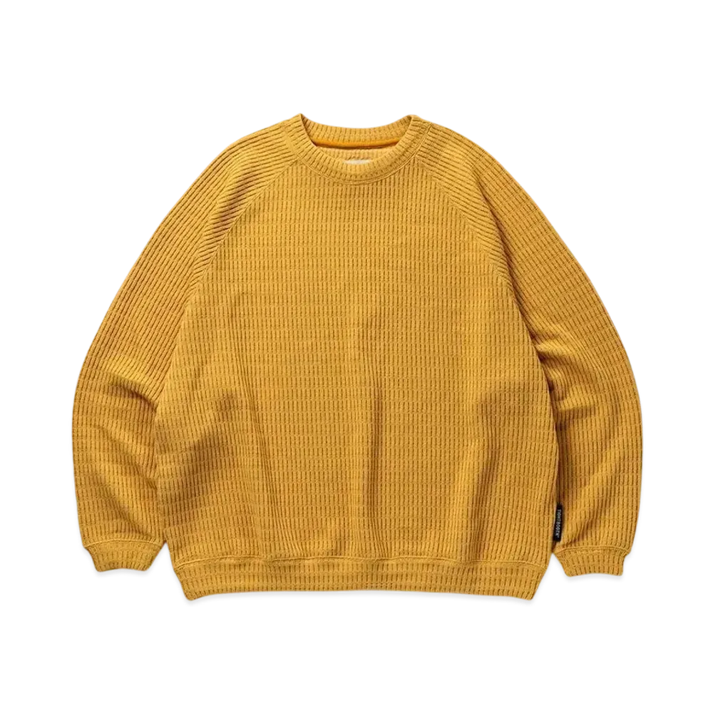 TIGHTBOOTH Mystery Gauge Crew Knit "Yellow"