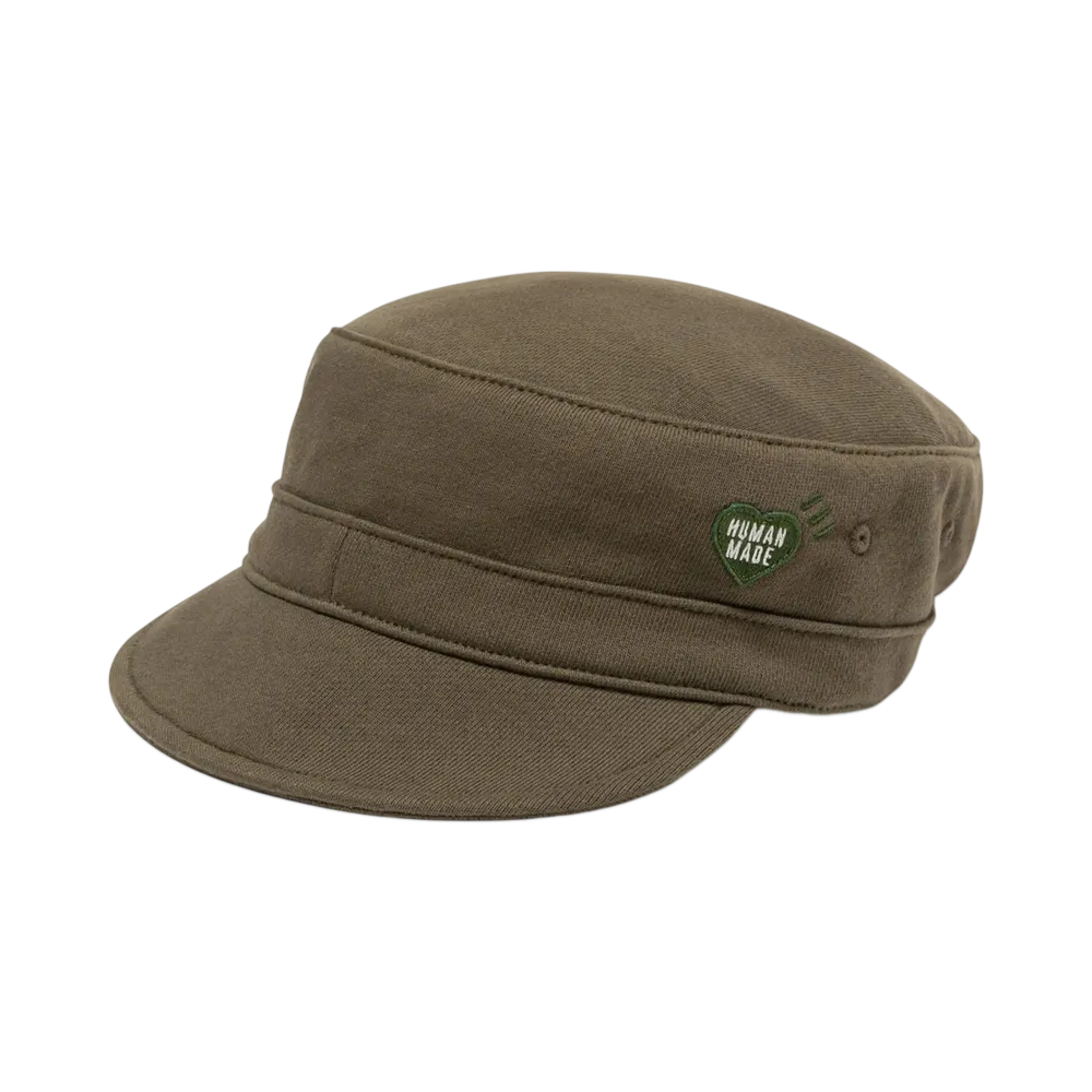 HUMAN MADE Sweat Mil Cap "Olive Drab"