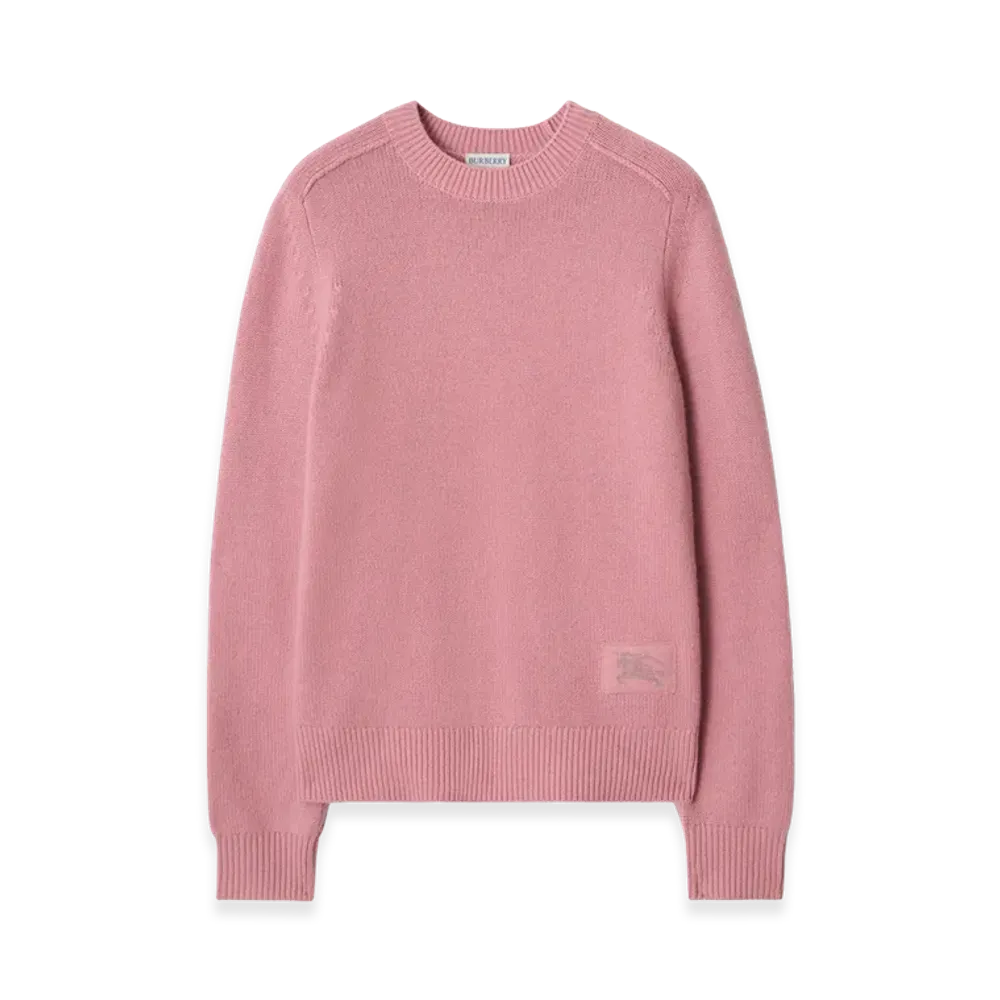 Burberry Women's Cashmere Sweater "Begonia Pink"
