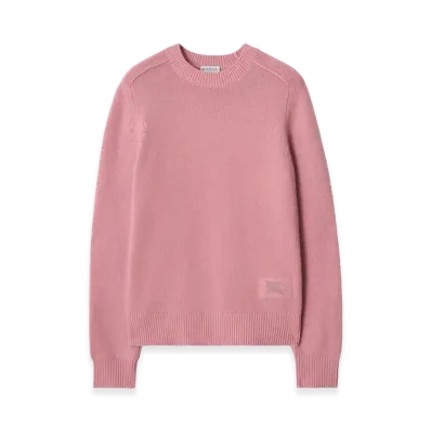 Burberry Women's Cashmere Sweater "Begonia Pink"