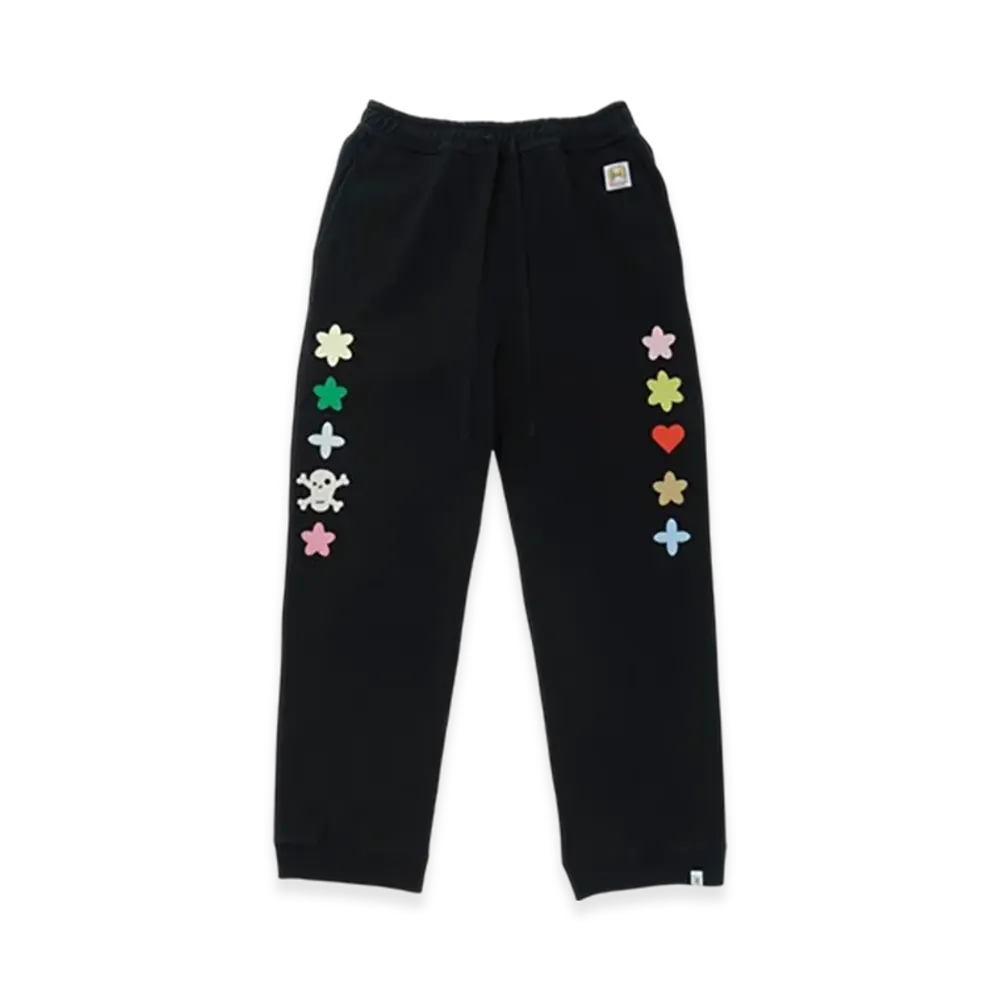 Perfect ribs x HAROSHI Straight Wide Pants "Black"