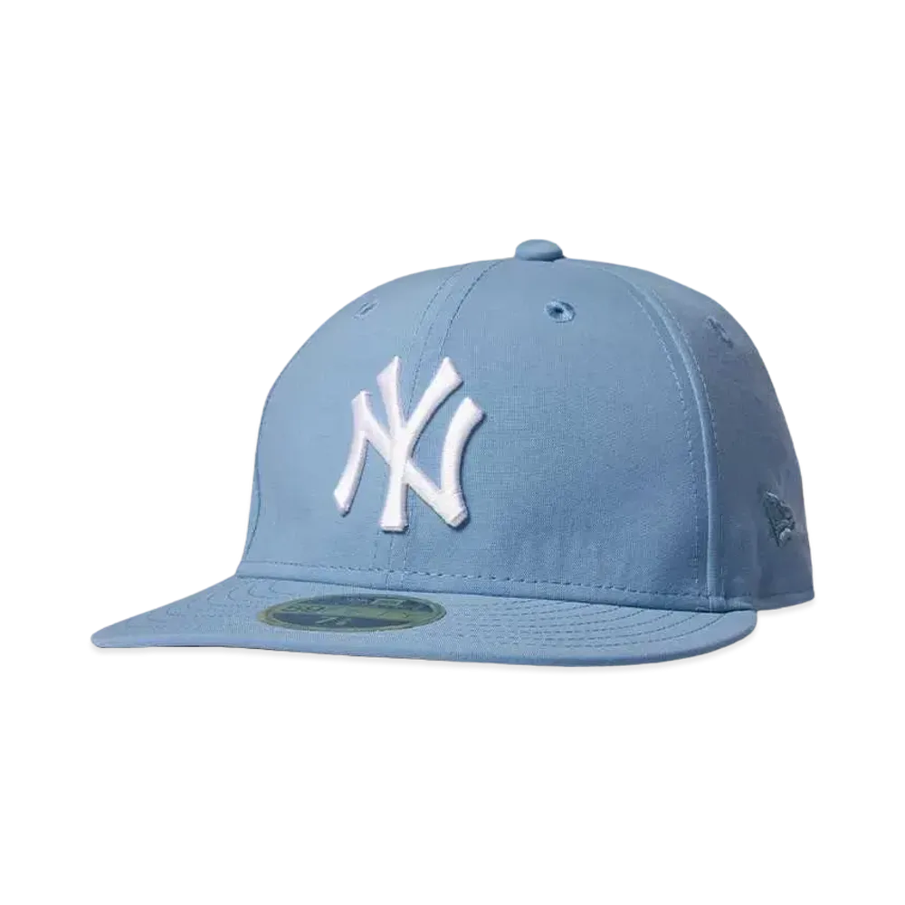 キス x ニューエラ ナイロン 59FIFTY キャップ "ブルー"