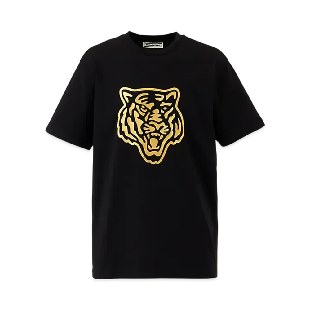 Onitsuka Tiger Logo Tee "Black/Gold"