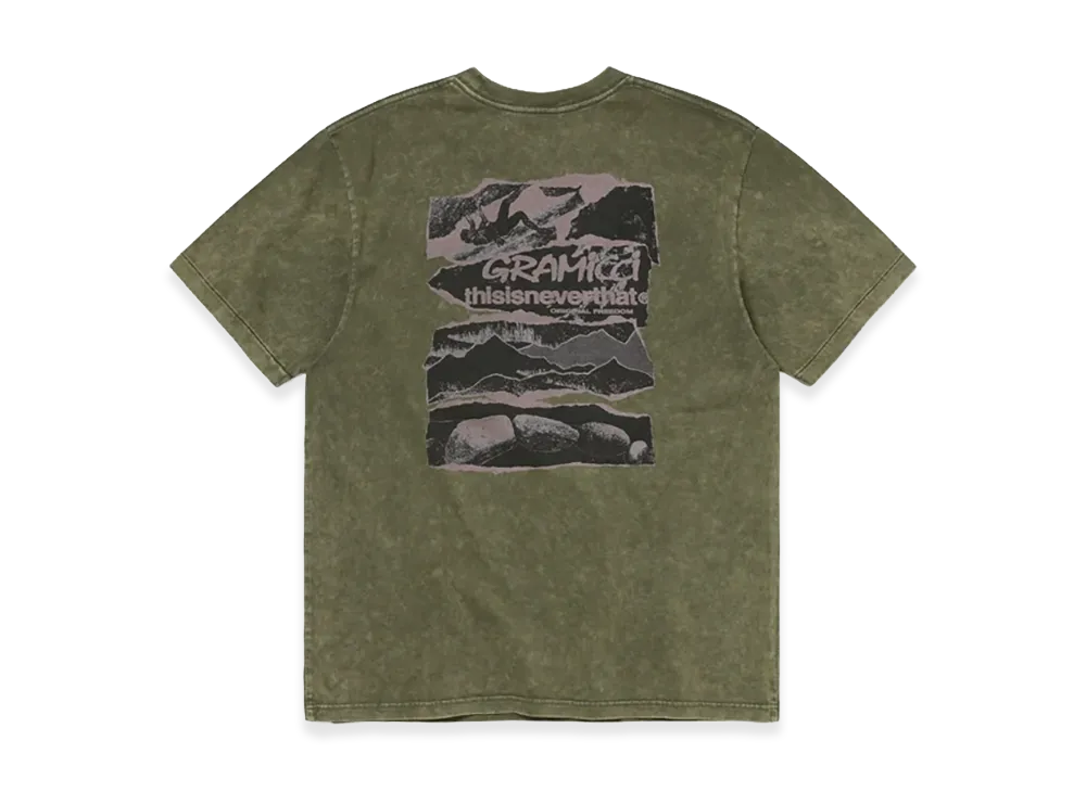 thisisneverthat x GRAMICCI Original Freedom Tee "Dark Olive"