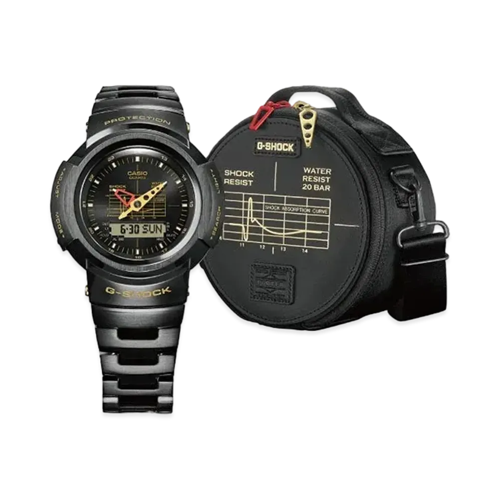 PORTER x G-SHOCK AWM-500GC-1AJR with Case "Black"