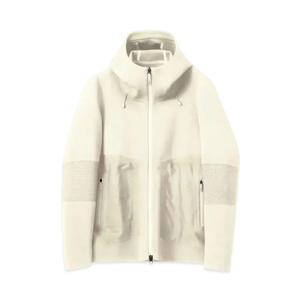 DESCENTE Allterrain Fusionknit Hoodie "Unbleached White"