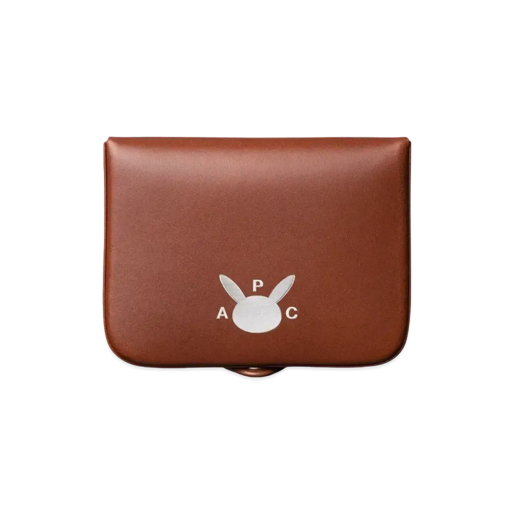 A.P.C. x Pokemon Josh Coin Case "Brown"