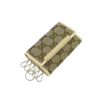 GUCCI GG Canvas Key Case