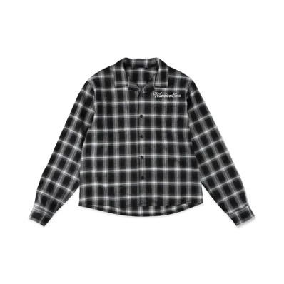 WIND AND SEA SD Santacruz Flannel Shirt "Black"
