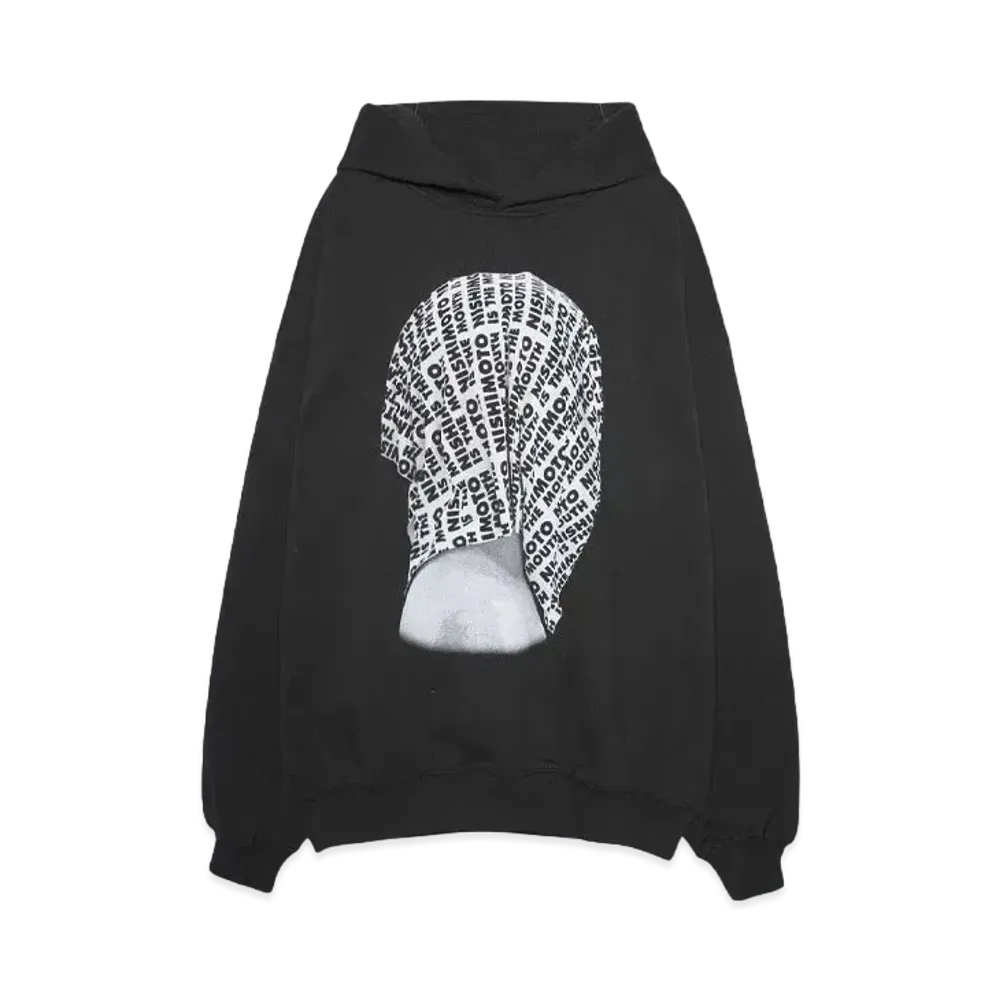NISHIMOTO IS THE MOUTH BELIEVER MN SWEAT HOODIE "BLACK"