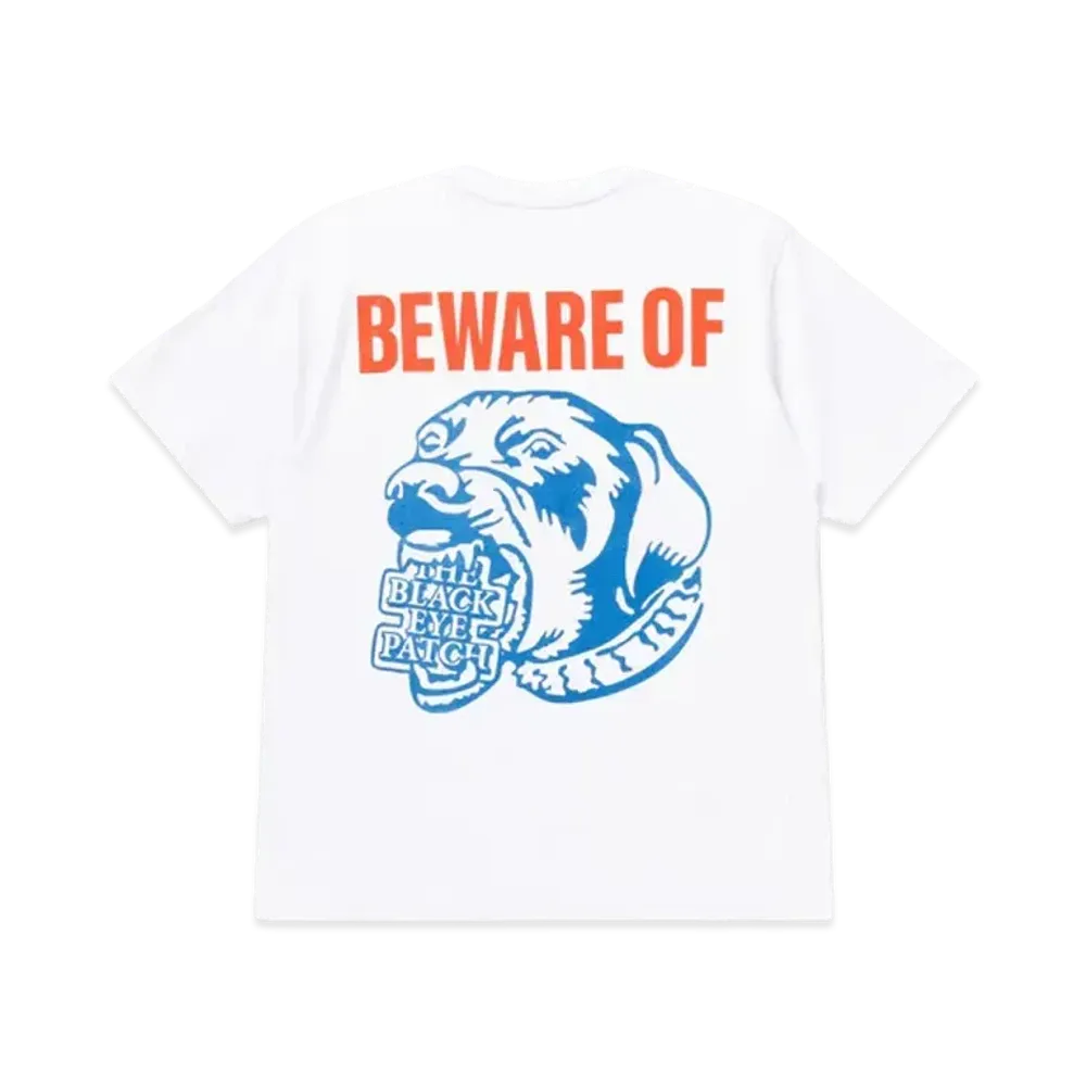 Black Eye Patch Beware OF Bep Pocket Tee "White"