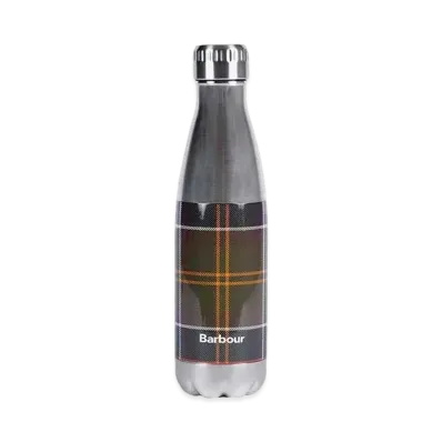 Barbour Tartan Water Bottle "Green"