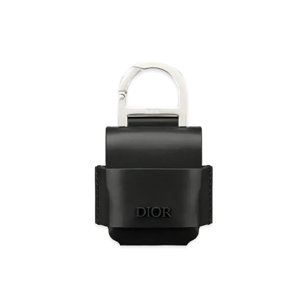 Dior AirPods Case Leather "Black"