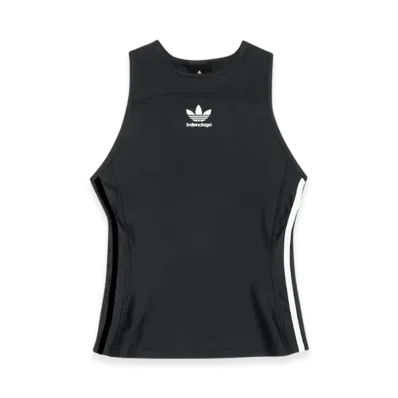 BALENCIAGA Women's x adidas Athletic Tank Top "Black"