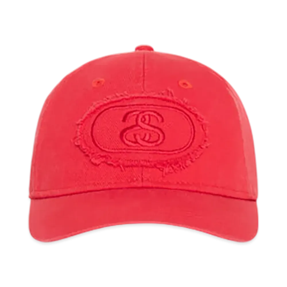 Stussy Low Profile Pill Strapback "Red"