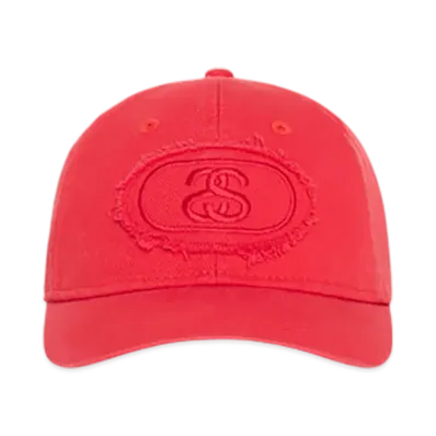 Stussy Low Profile Pill Strapback "Red"