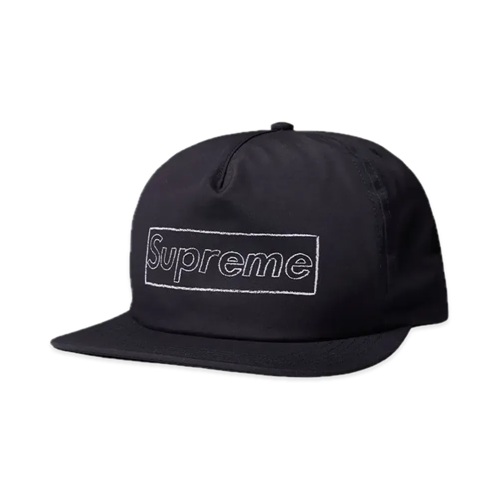 Supreme x KAWS Chalk Logo 5-Panel "Navy"