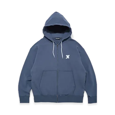 GOD SELECTION XXX Zip Hoodie GX-S26-CS-01 "Navy"