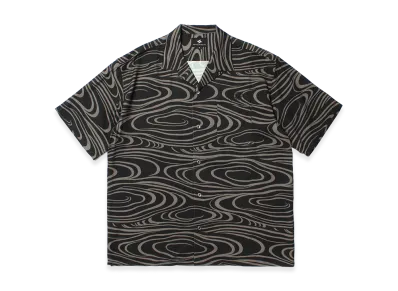 APHRODITEGANG GAKKIN x BUDSPOOL Uzumaru Hawaiian Shirt "Black"