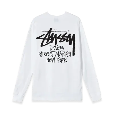 Stussy Stock DSM New York LS Tee "White"