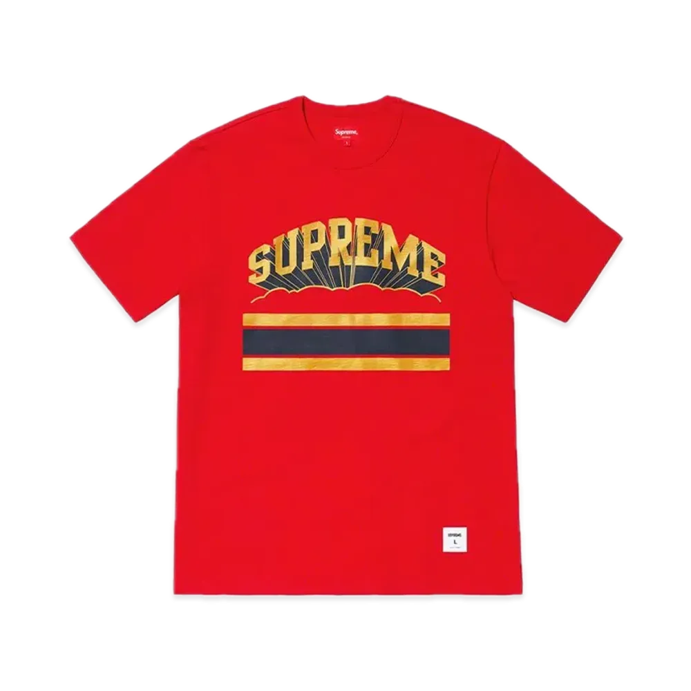 Supreme Cloud Arc Tee "Red"