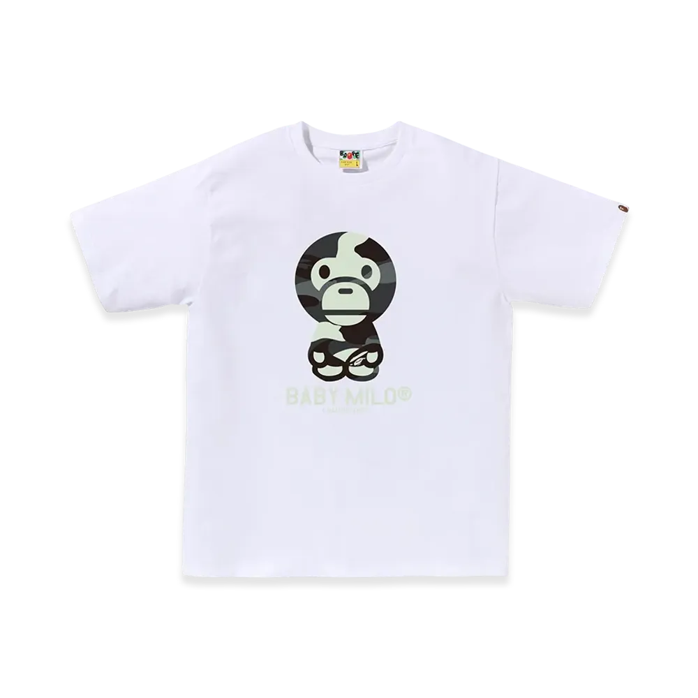 A BATHING APE Baby Milo Tee Ladies "White"