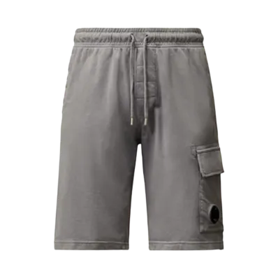 C.P. Company Light Fleece Cargo Lens Shorts "Lavander Violet"
