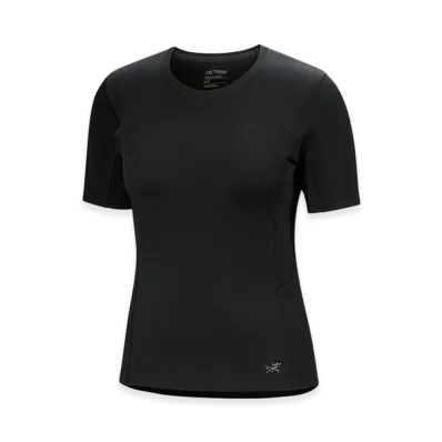 ARC'TERYX Women's Satoro SL Merino Wool Crew SS "Black" X000009045