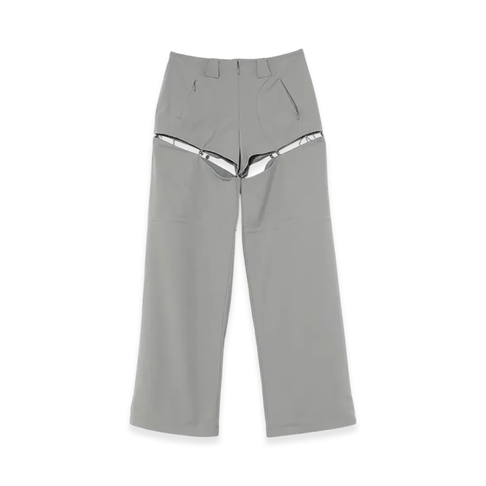 THEREDTHREAD G Tech Magnet Legpants "Gray"