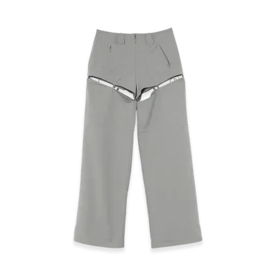 THEREDTHREAD G Tech Magnet Legpants "Gray"