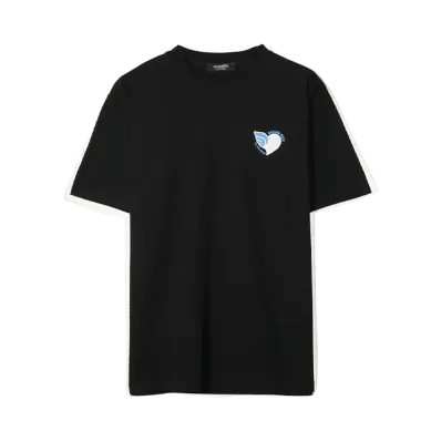 Arcade REX by ChroNoiR \ Angel Heart by Kanae S/S T-shirt "BLACK"