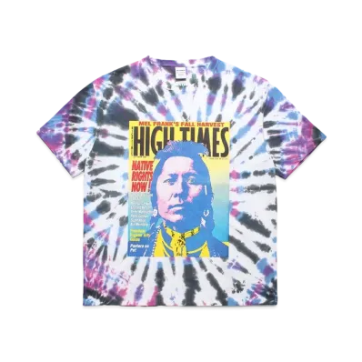 WACKO MARIA High Times / Tie Dye T-Shirt "Multi"