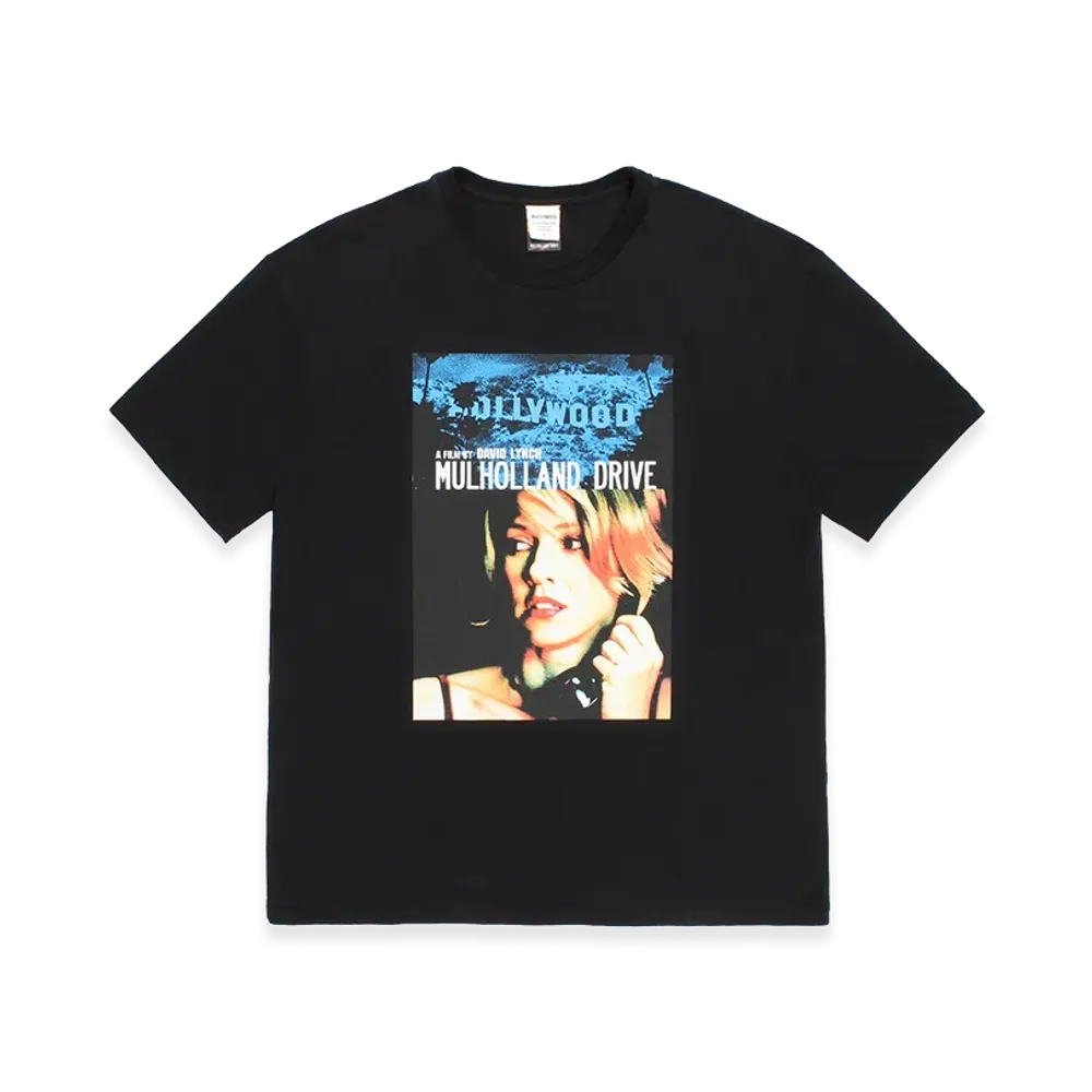 WACKO MARIA Mulholland Drive / Washed Heavy Weight T-Shirt "Black"