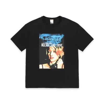 WACKO MARIA Mulholland Drive / Washed Heavy Weight T-Shirt "Black"