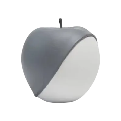 THING x 5450 THE PRODUCTS APPLE MONUMENT "WHITExGRAY"