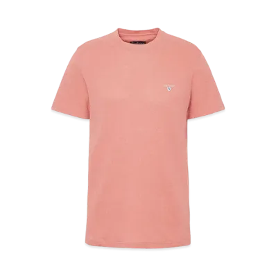 Barbour Lightcliffe One Point Logo T-Shirt (Tailored Fit) "Pink"