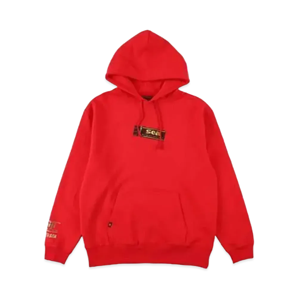 WIND AND SEA x meiji Hoodie "Hi Milk Chocolate"