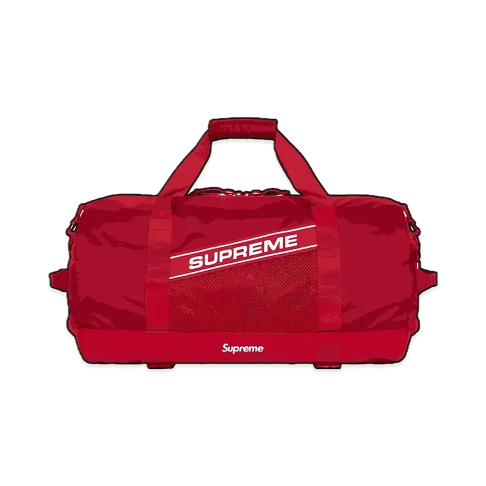 Supreme Duffle Bag 2023FW "Red"