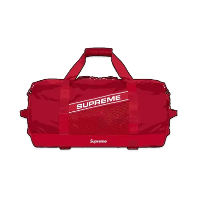 Supreme Duffle Bag 2023FW "Red"