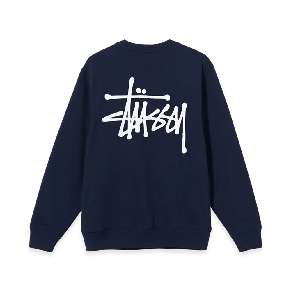 Stussy Basic Stussy Crew 2021 "Navy"