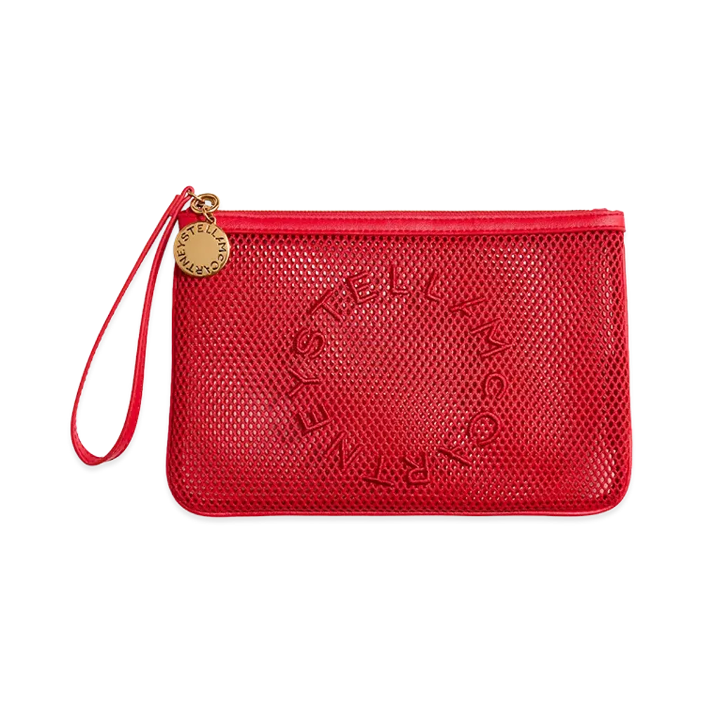 H&M x Stella McCartney Women's Mesh Clutch Bag "Red"