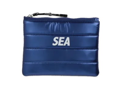 WIND AND SEA Sea Puffer Pouch "Blue"