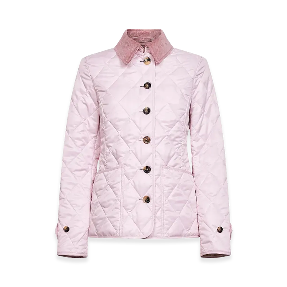 Burberry Women's Polyester Jacket "Light Pink"