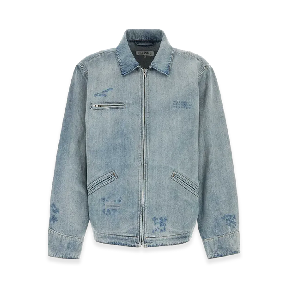 MM6 Maison Margiela Denim Jacket "Light Blue"