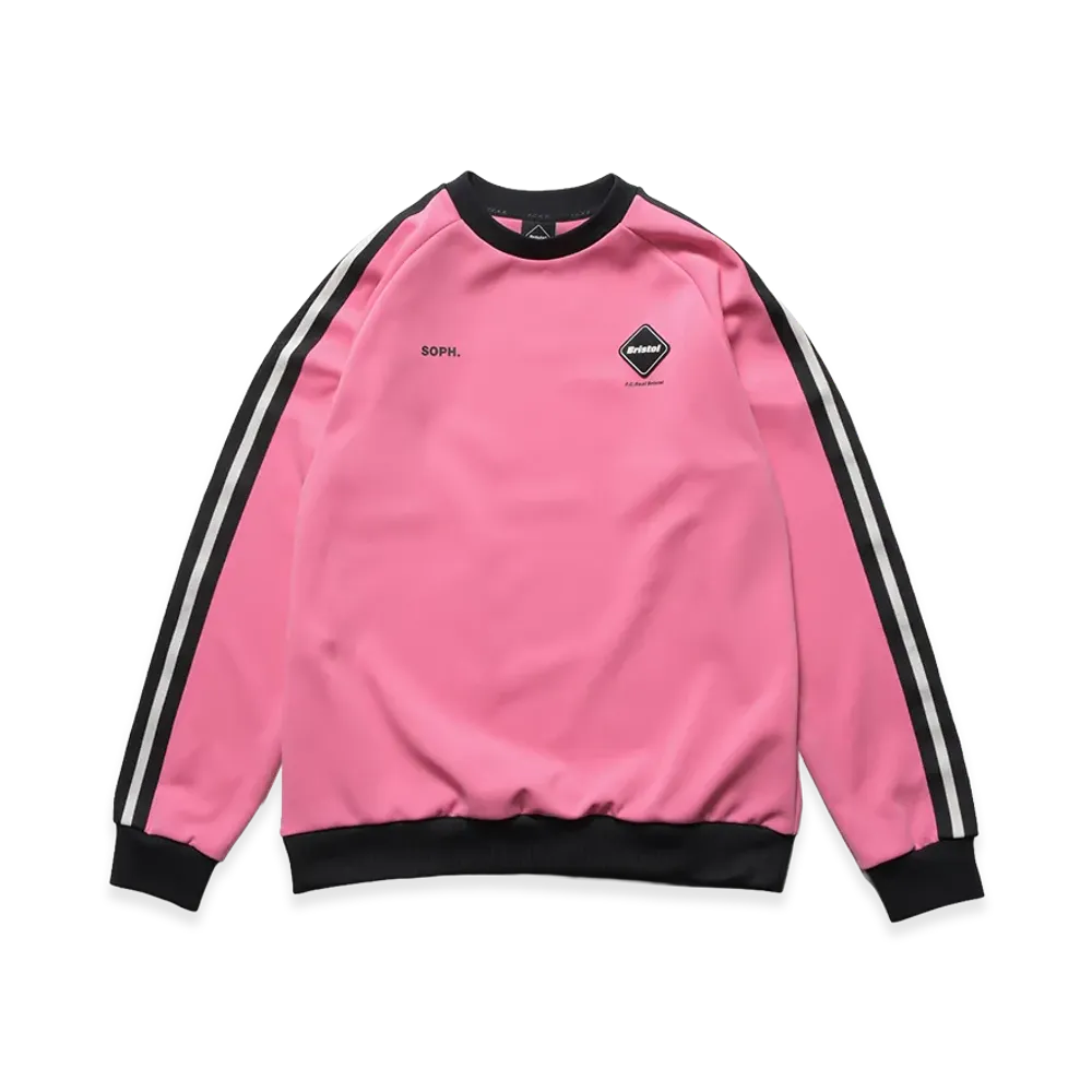 F.C.Real Bristol Training Track Crewneck Top "Pink"