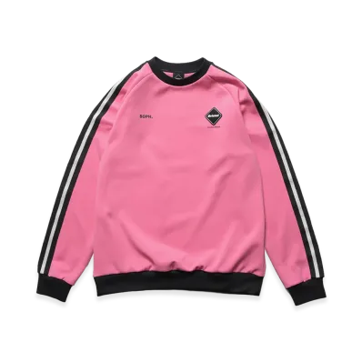 F.C.Real Bristol Training Track Crewneck Top "Pink"